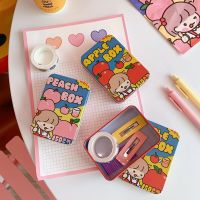 Cute Storage Box Organizer for Hand Account Sticker Candy Storage Jewelry Tinplate Box Stationery Organizer Storage Boxes