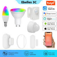 Tuya Zigbee Human Motion Sensor การเชื่อมโยงฉากบ้านอัจฉริยะสวิตช์อัจฉริยะเซ็นเซอร์ประตูหลอดไฟ LED ทำงานร่วมกับ Alexa HomeKit