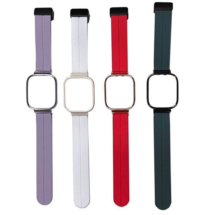 หัวเข็มขัดสายรัดข้อมือซิลิโคนสำหรับ-redmi-watch-3-active-strap-xiaomi-redmi-watch-3-2-lite-strap-mi-watch-lite-watch-band