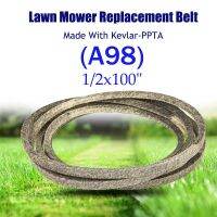 ทำด้วยสายพานเครื่องตัดหญ้าเคฟลาร์1/2x100quot; A98 V-Belt 532197253สำหรับ C/Ub-Cadet H/Usqvarna C/Raftsman J/Ohn-Deere M/Td A/Riens A/Yp