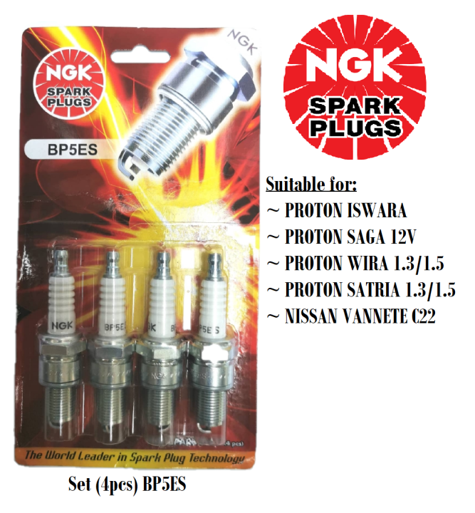 NGK BP5ES11 Spark Plug Proton Wira / Saga / Iswara Lazada