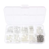 230PCS JST 2.54mm Connector Dupont Terminal Connector Kit 2p 3p 4p 5p XH2.54 Wire Terminal Assortment Set for DIY Electronics