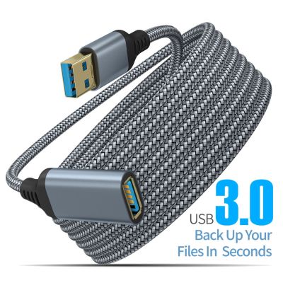 【Quality】 สายต่อ USB 3.0สายเคเบิลต่อ USB สายเคเบิลข้อมูลตัวผู้เป็นตัวเมีย5Gbps USB3.0สายต่อขยายสำหรับ PC TV Projector สายความเร็ว USB อย่างรวดเร็ว