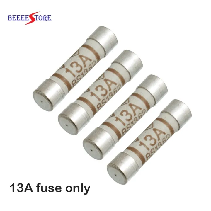4pcs x 13A main plugs replacement fuse/switch fuse/plug top fuse (13A