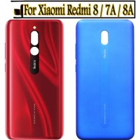 เคสฝาหลังกระจกของแท้สำหรับ Xiaomi Redmi 8A,ฝาหลังสำหรับ Redmi 8ฝาครอบหลัง Redmi 7 7a