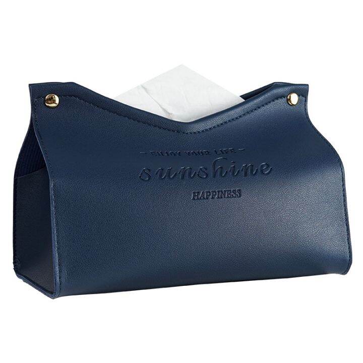 a-shack-nordic-tissue-box-holder-gift-idea-simple-pu-leather-soft-case-lightweight-car-office-home-room-organizer