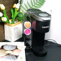 Keurig Organizer Pod Cup Kcup Holder PLUS K-Mini สำหรับ Single Saving เครื่องชงกาแฟ K Space Acrylic Modern Mini K และ Serve