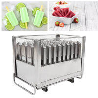 แม่พิมพ์ไอศกรีม Heavy Duty Silver หนาปลอดภัยเชื่อถือได้ DIY สแตนเลส Ice Bar Mold