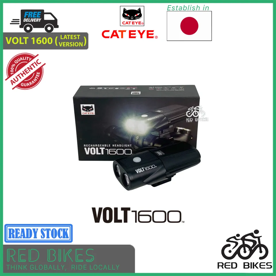 Cateye VOLT1600 (Ver.2022) Bike Cycling Light Front / Basikal