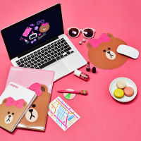 Korean Procurement Line friends Cute Cartoon Brown Bear Cony Rabbit Non-Slip Mouse Pad Creative Office Mat