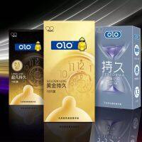 ถุงยางอนามัย Olo มีให้เลือก 4สี (10 ชิ้น / 1 กล่อง) ขนาดบางเฉียบ 0.01 มม. ** ไม่ได้ระบุชื่อผลิตภัณฑ์ในหีบห่อ ** ( ราคาถูก / ส่ง )