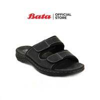 *Best Seller* Bata MENS SUMMER รองเท้าแตะผู้ชาย NEO-TRADITIONAL แบบสวม สีดำ รหัส 8616070 Mensandal Fashion SUMMER