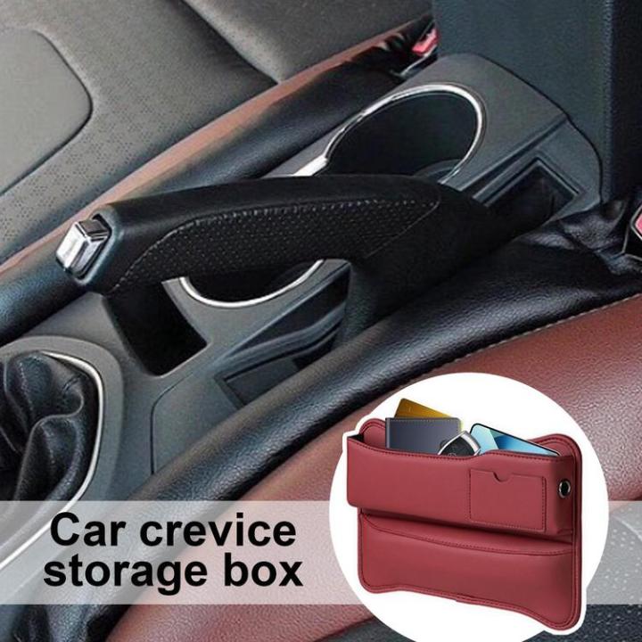 car-seat-crevice-storage-box-car-seat-gaps-organizer-car-organizer-with-charging-cable-hole-pu-leather-car-seat-organizer-for-phones-glasses-keys-cards-heathly
