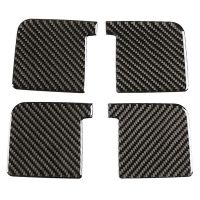 Carbon Fiber Inner Door Bowl Cover Trim Sticker for Toyota Tundra- 2014 2015 2016 2017 2017 2018 2019 2020 2021