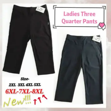 3 Quarter Pants Women Plus Size - Best Price in Singapore - Jan 2024