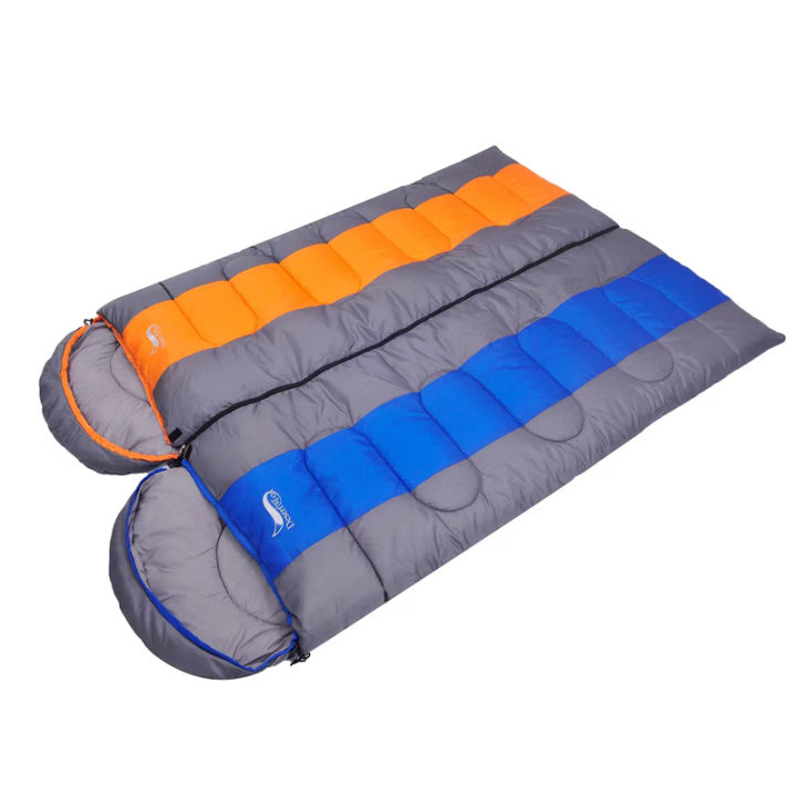 ส่งของฟรี-kwk186-ถุงนอน-desert-fox-สำหรับสายแคมป์-camping-ถุงนอนน้ำหนักเบา-4-season-warm-amp-cold-envelope-backpacking