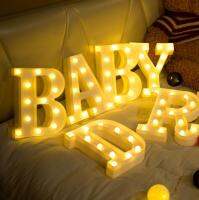 English letter lamp LED shape lamp wedding night light