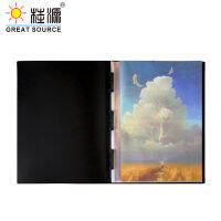 ถุงนำเสนอ A1 A1 Binder ไฟล์กระเป๋าโพลีเจาะกระเป๋า6หลุมสำหรับ4พันแหวนโฟลเดอร์ Binder W610 * H845mm(24.02 "* 33.27") (10ชิ้น)