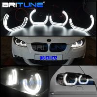 Angel Eyes Retrofit สำหรับ BMW X6 E71 E72 X6M Xenon Projector ไฟหน้าไฟเลี้ยว Switchback Light แหวน DTM Halo อุปกรณ์เสริม DIY