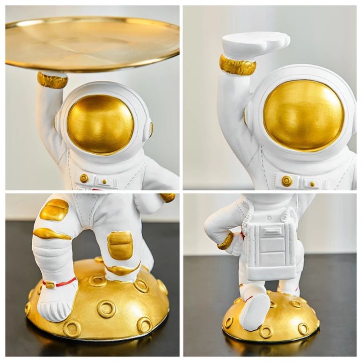 creative-astronaut-tray-nordic-style-resin-sculpture-home-decoration-desk-decor-accessories-storage-gift