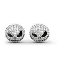 【YP】 Jack Earrings Nightmare Before Cartoon Gothic Jewelry Stud