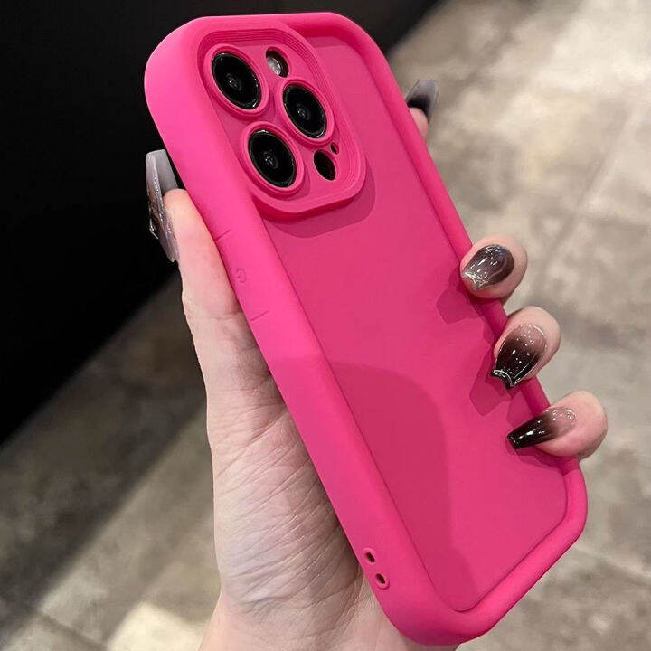 Starcase Solid Color Skin-friendly Soft Silicone Shockproof Phone Case ...