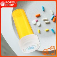 POPOUSHOP 12pcs ยาหลายฟังก์ชั่นขวดยาขนาดเล็กขวดยาโปร่งใส (30ml)