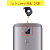 2ชิ้น/ล็อตสำหรับกล้องหลัง Huawei G8/ Gx8หลังหลักเลนส์ Gl เลนส์หลักเลนส์กล้องด้วยด้านหลังกาวซ่อมแซมอะไหล่สำรอง