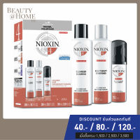 *พร้อมส่ง* NIOXIN Starter Kit System 4: Shampoo, Conditioner, Treatment | ชุดดูแลผมและหนังศีรษะ 150ml 150ml 40ml (MFD: 08/2019)