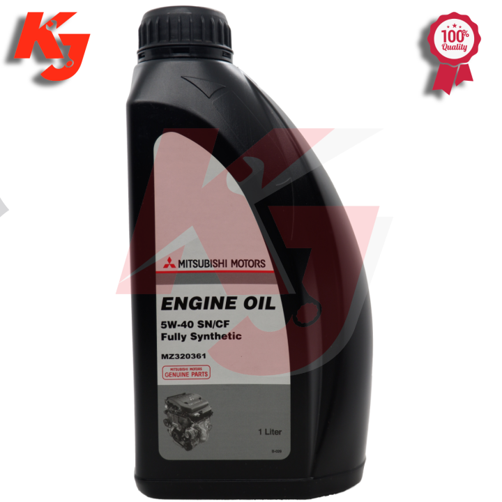 Mitsubishi Engine Oil 5W-40 Fully Synthetic 1 Liter | Lazada PH