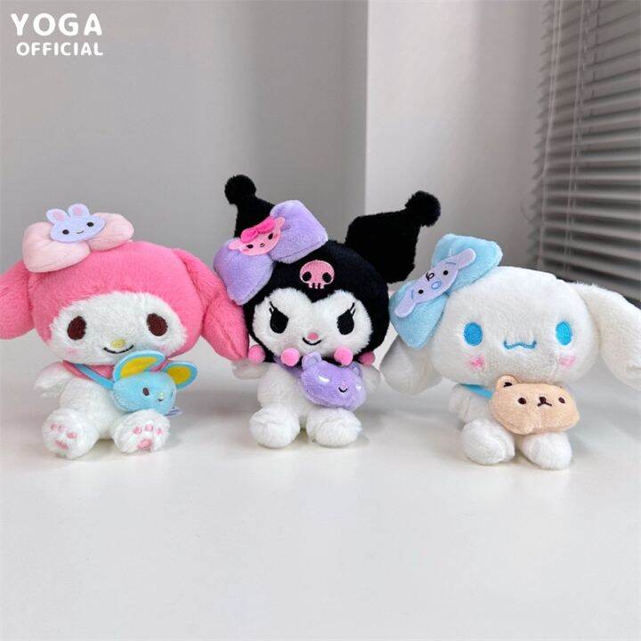 ns3-กระเป๋าสะพายไหล่-จี้ตุ๊กตา-sanrio-kuromi-cinnamoroll-melody-เหมาะกับของขวัญ-ของเล่นสําหรับเด็ก