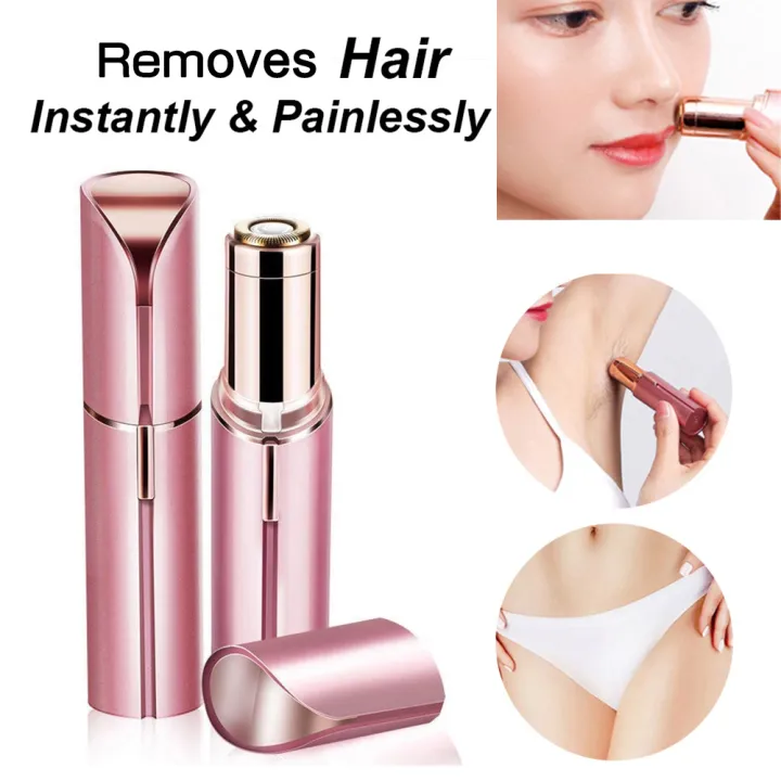 Professional USB Rechargeable Lipstick Electric Shaver Face Armpit Hair Remover Private Part Hair Removal machine Women's Lip Hair Leg Hair Device Eyebrow trimmer Ladies Razor Mini facial Portable Light Lady Epilator | Professional USB Rechargeable Lipstick Electric Shaver Face Armpit Hair Remover Private Part Hair Removal machine Women's Lip Hair Leg Hair Device Eyebrow trimmer Ladies Razor Mini facial Portable Light Lady Epilator |