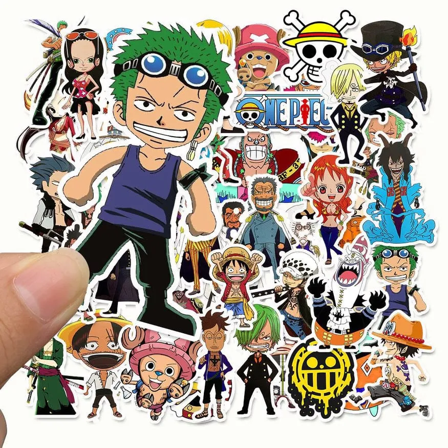New 50 Pieces Sticker One Piece Design Good For All Stuff Lazada Ph