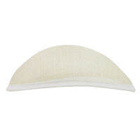 New Style 20*15 cm Sinamay Anomalistic Oval Base Hat Millinery Hat Base Form With Grosgrain Trimming 10pcslot