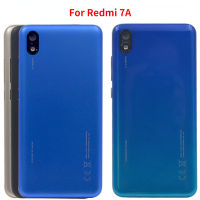 ฝาหลังสำหรับ Xiaomi Redmi 7A เคสประตูหลังพร้อมเลนส์กล้องพร้อมโลโก้เปลี่ยน