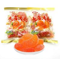 เยลลี่ส้ม 200กรัม เคี้ยวได้นุ่มนิ่ม ขนมเด็ก เยลลี่เคลือบน้ำตาลกลิ่นส้ม เยลลี่กลีบส้ม หอมกลิ่นส้ม
