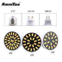 【❉HOT SALE❉】 aojia6891 Lampada De สปอตไลท์ไฟ Led Gu10 Mr16 110V Smd5733โคมไฟ Led แลมพารา4W 6W 8W Led หลอดไฟไฟสำหรับบ้านในร่ม