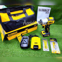 ?? DEWALT ?? ไขควงกระแทก ไร้สาย รุ่น DCF845D1A-B1 20V. มอเตอร์ Brushless หัวจับดอก 1/4" ไขควง ไขควงกระแทก จัดส่ง KERRY ??