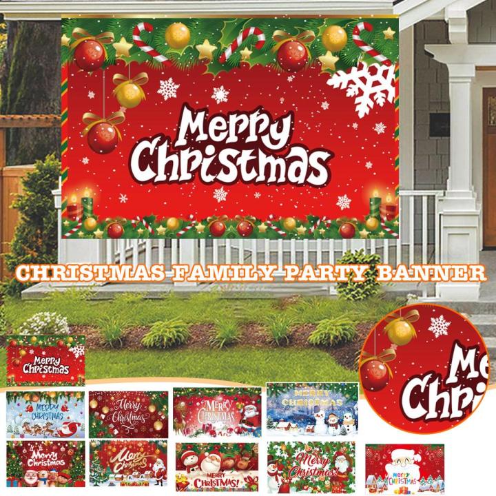 Christmas Backdrop Background Merry Christmas Decor For Home Xmas ...