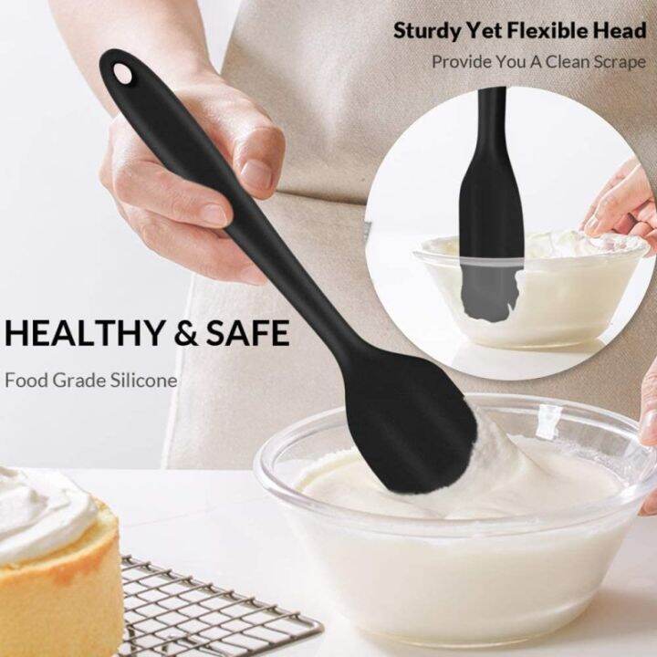 anaeat-3-pcsset-baking-scraper-spatula-spoon-turner-accessories-heat-resistant-silicone-cooking-tools-baking-pastry-tools