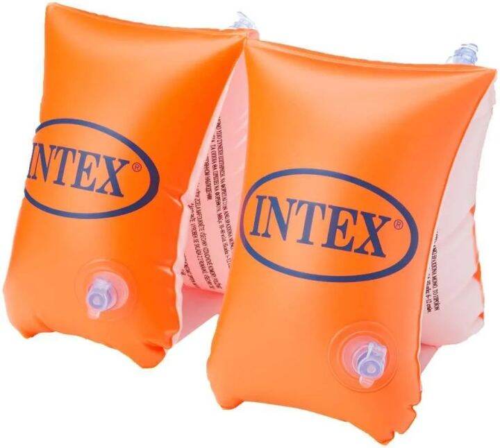 Intex 58641 Pelampung Ban Tangan Deluxe Arm Band 6 12 Tahun Orange ...