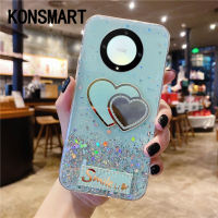 เคสพร้อมเคส Honor X9a เคส Ins ดาวแวววาวทึบลายความรักปลอกอ่อนสำหรับ HonorX9A