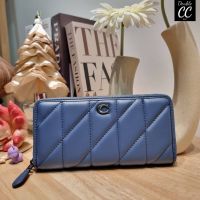 (แท้ ?%‼ from Factory) ? Model C8570 ACCORDION  ZIP WALLET WITH PILLOW QUILTING