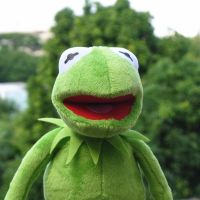 【CC】 40cm Kermit Frog Sesame Street Frogs The Muppet Show Birthday Stuffed Kids