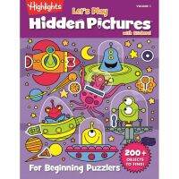 Highlights หนังสือแบบฝึกหัด เสริมทักษะการคิดและการสังเกต Lets Play Hidden Pictures with Stickers Vol 1