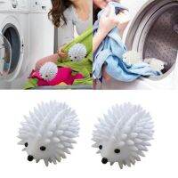 1PCS Reusable Hedgehog Laundry Balls Hair Grabs Washing Machine Drying Fabric Softener Ball For Home Clothes Cleaning Ball Tools Washer Dryer Parts  A