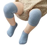 Baby Knee Pads Socks Set Solid Color Anti Slip Kneecap Kid Crawling Safety Floor Socks Protector for Girls Boys Freeshipping