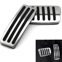 Rubber and Stainless Steel Fuel Car Brake Pedal For Cadillac SRX 2010 2011 2012 2013 2014 2015 2016 Accessories Wall Stickers Decals