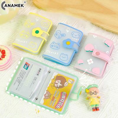 Mini Photo Album 20 Pockets 3 Inch Instax Polaroid Album PVC Photocard Holder Women ID Credit Card Holder Photocard Binder  Photo Albums