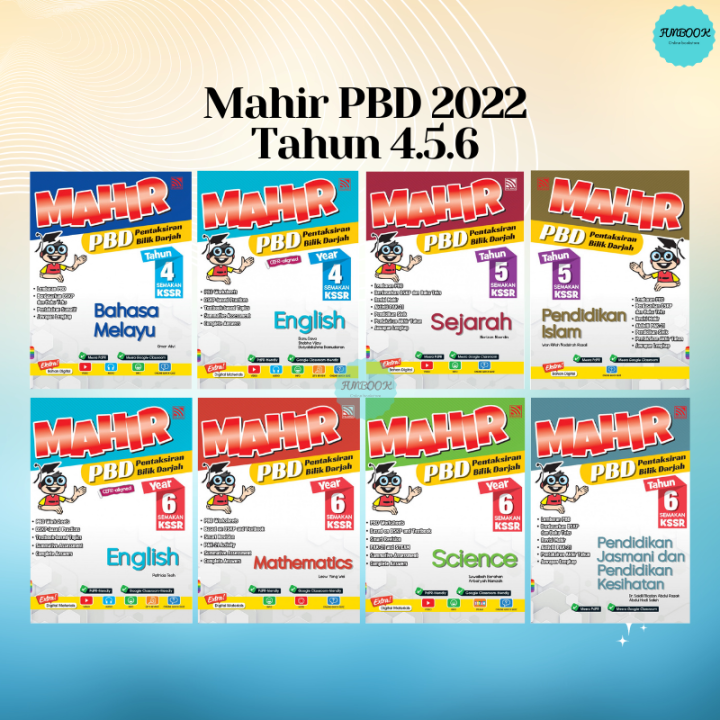 [FUNBOOK] Buku Latihan Mahir PBD KSSR 2022 Tahun 4, 5, 6 (Pelangi) | Lazada